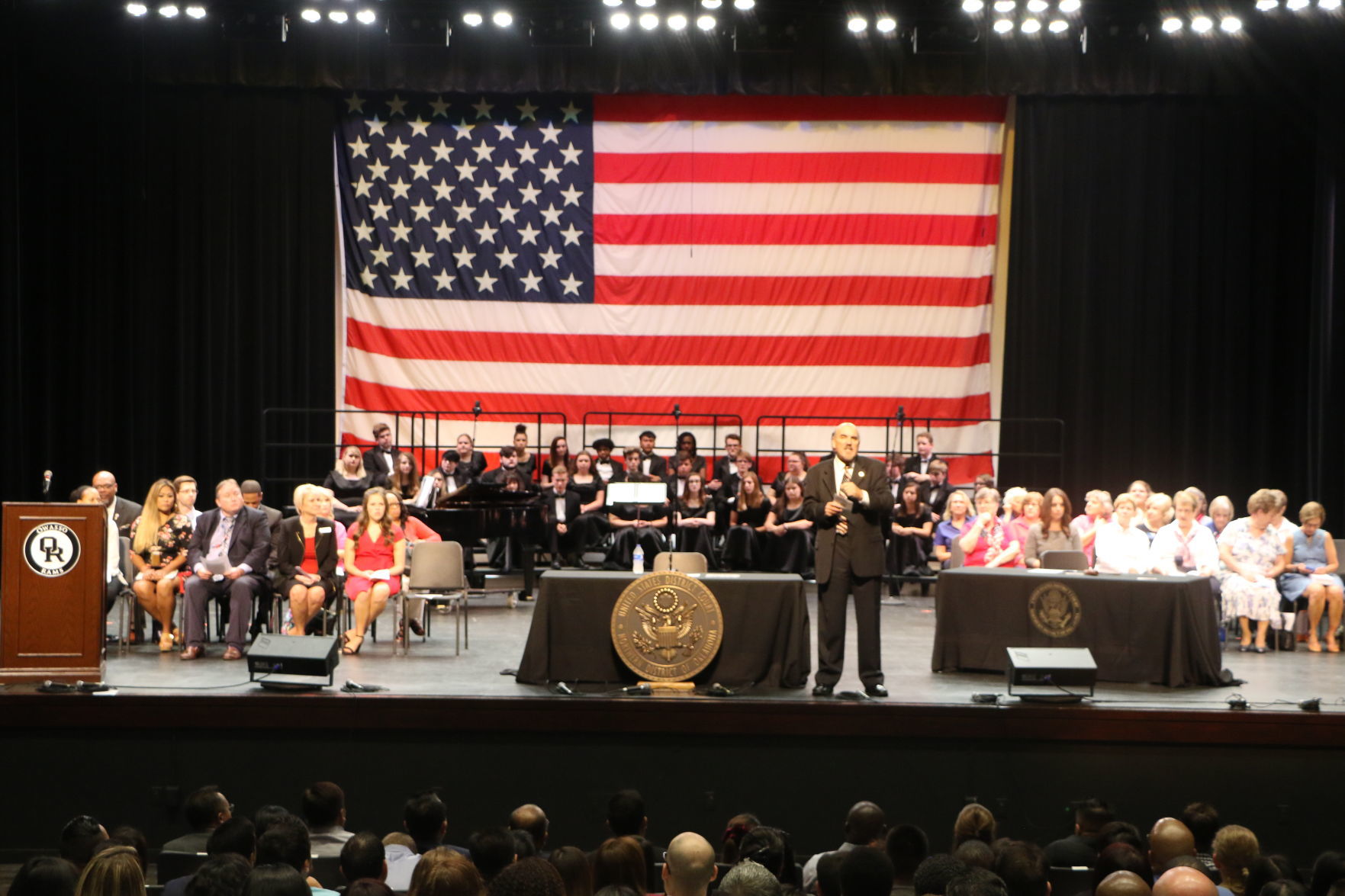 Naturalization ceremony